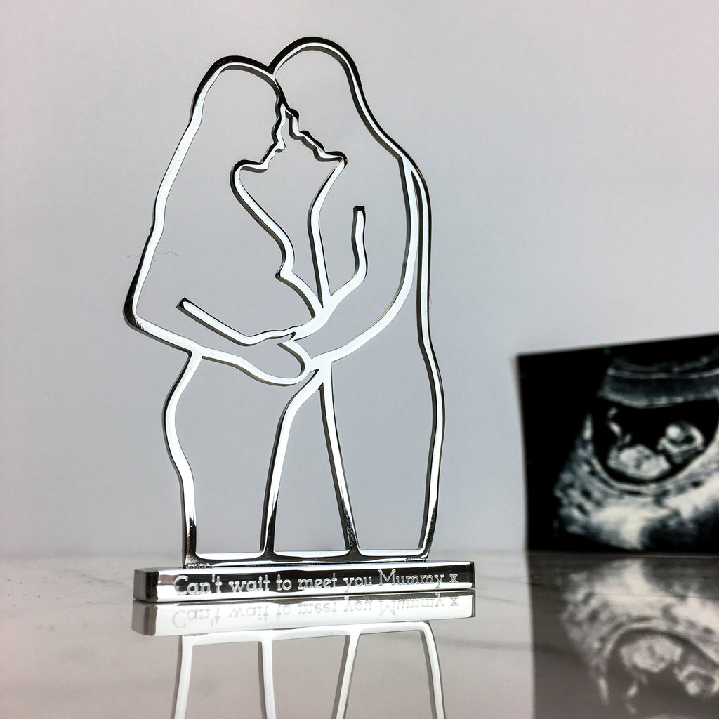 Engraved Pregnancy Keepsake mummy to be daddy to be