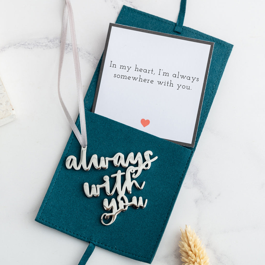 always with your decoration with personal message card